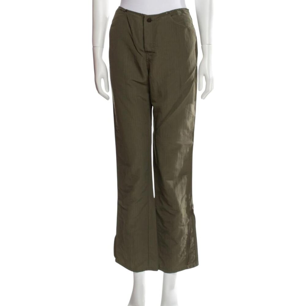 Vintage Anna Sui utility straight leg pants with zipper detail Size 2